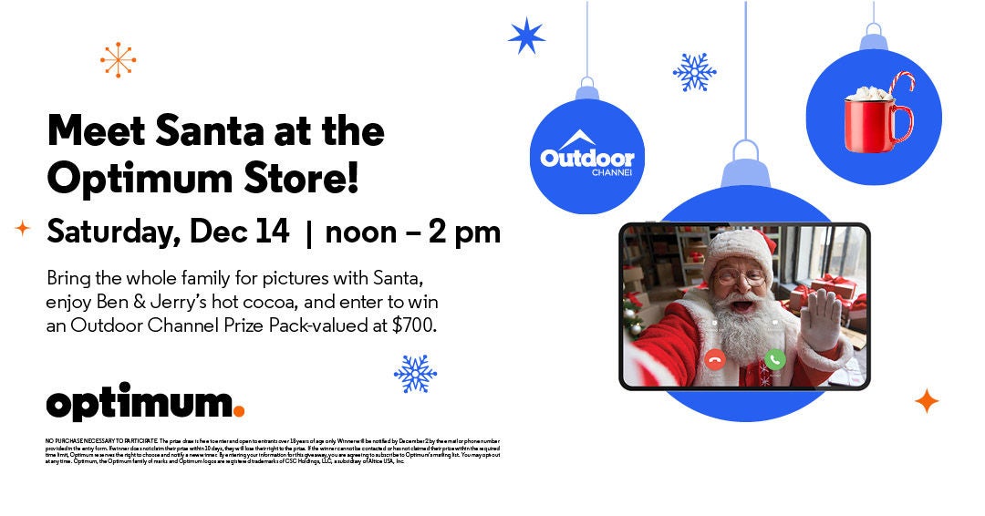 Take a Photo w/ Santa @ the Bethpage Optimum Store