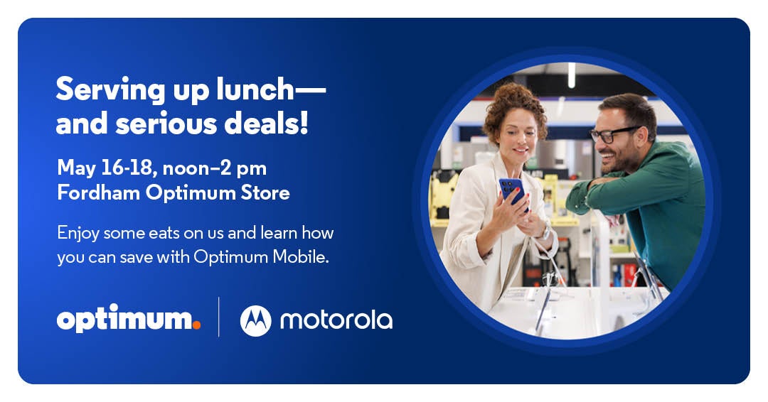 Optimum is Serving Up Lunch & Great Savings