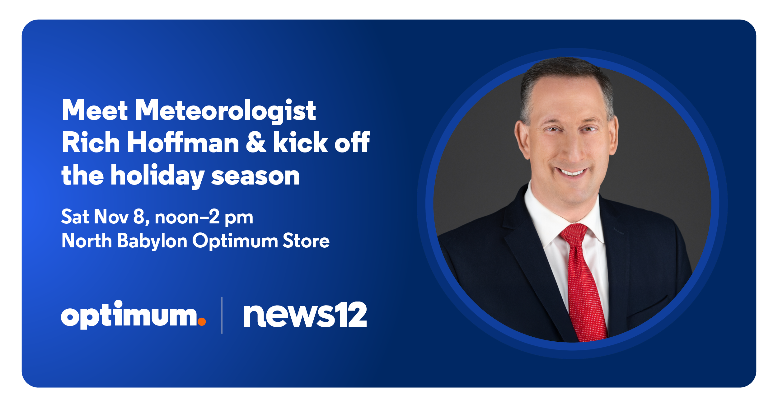 Join Optimum & News12 to Kickoff the Holiday 