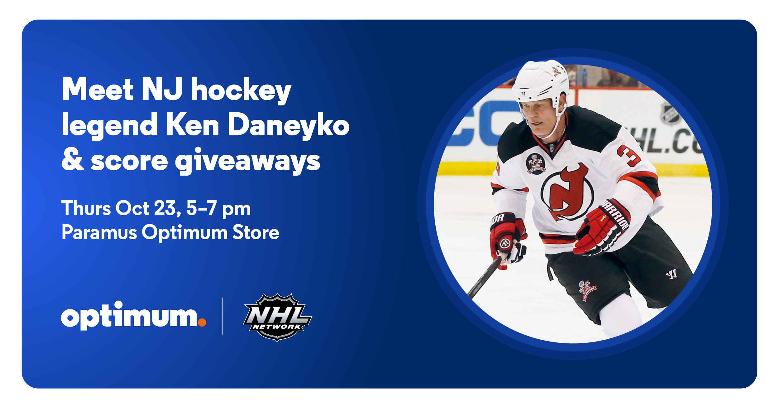 Meet Ken Daneyko @ Optimum Paramus