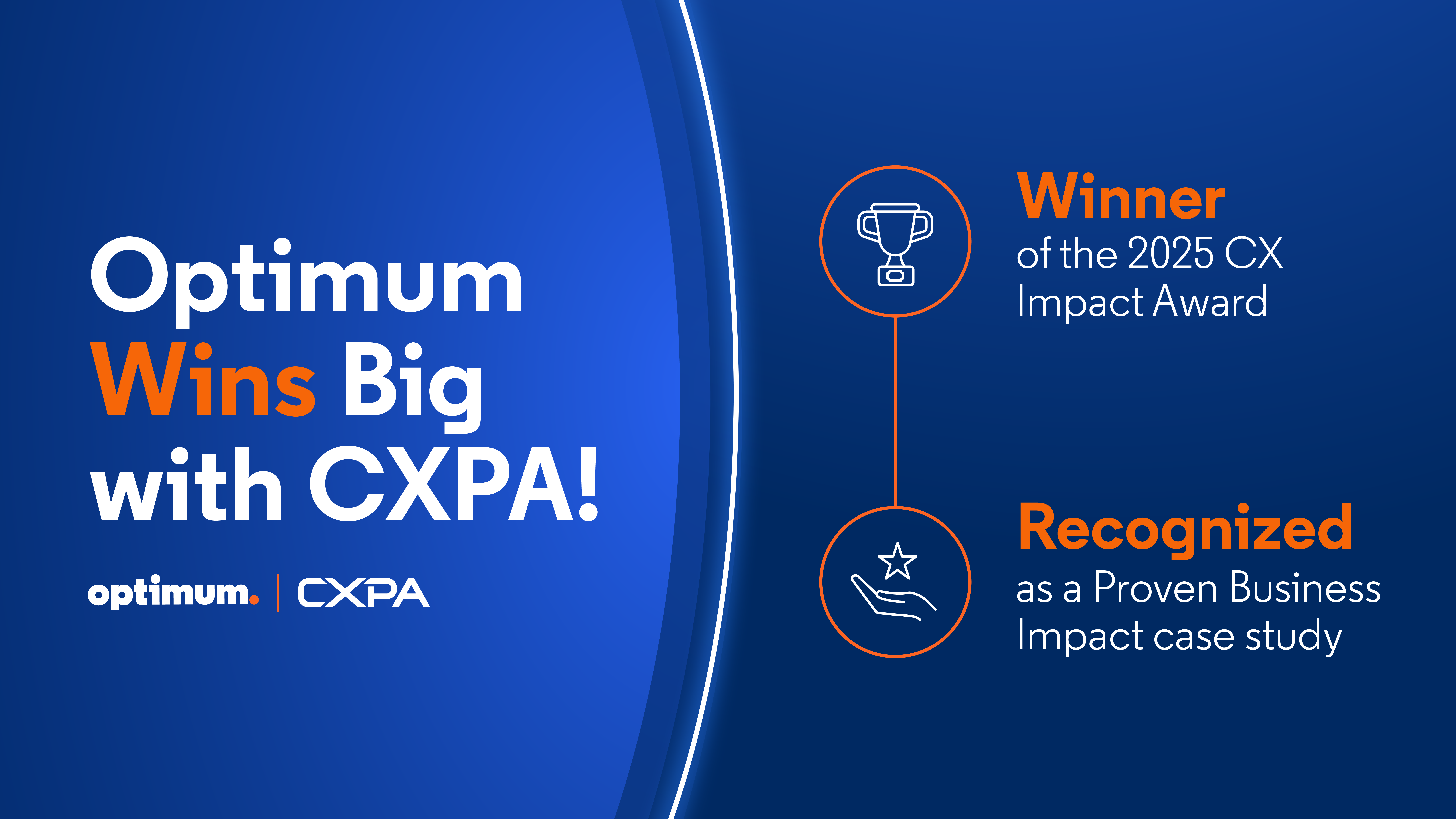 Optimum Wins 2025 CXPA Awards-Best Fiber Internet & Service